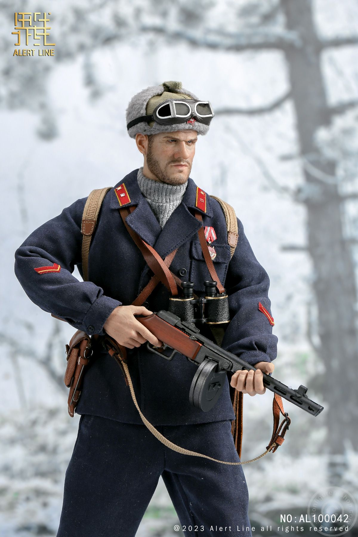 WWII Soviet Mountain Infantry Officer