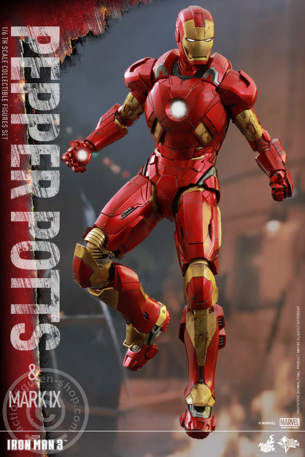 177991-05 Iron Man 3 - Pepper Potts + Mark IX