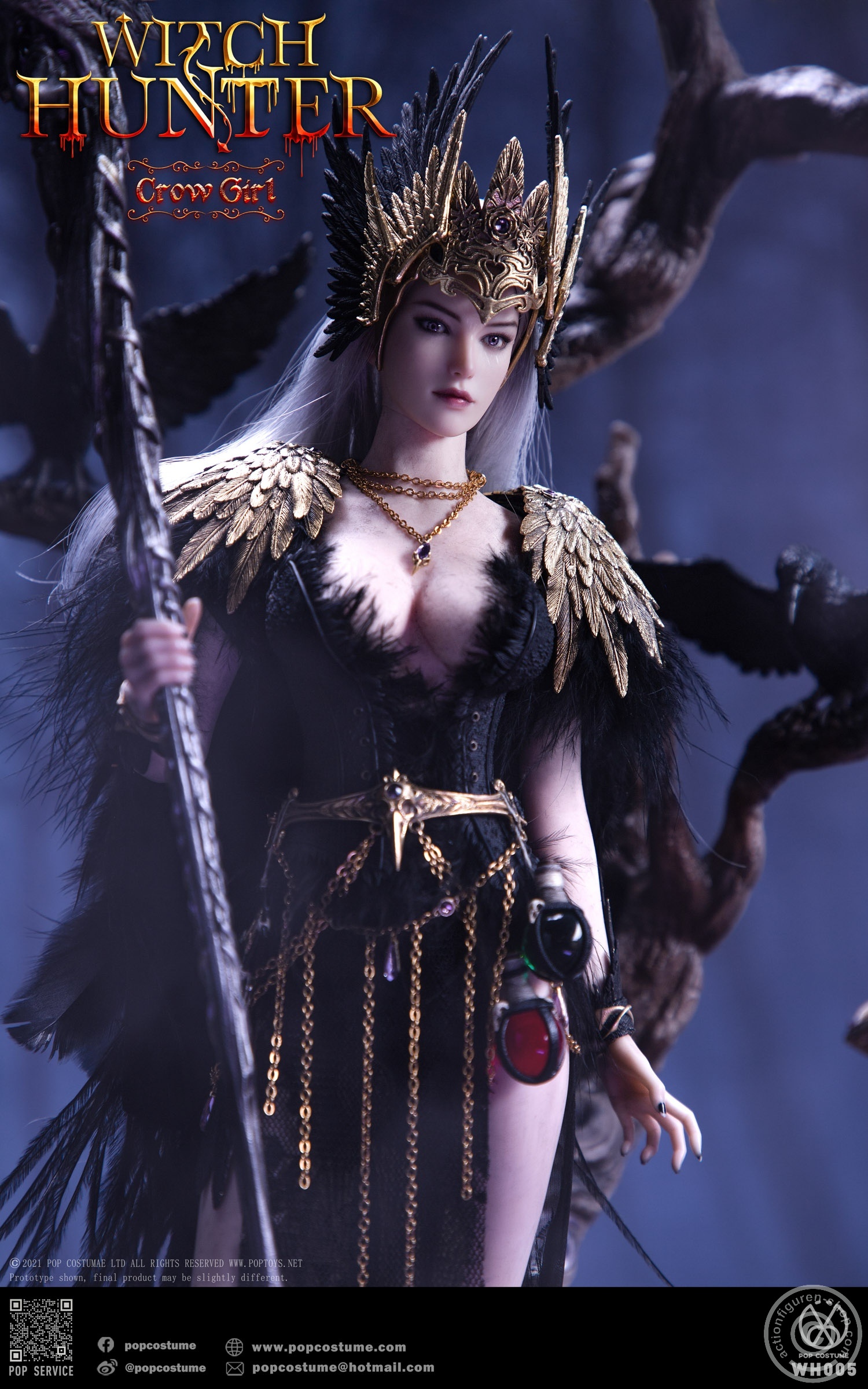 Witch Hunter Series - The Crow Girl Deluxe Version Witch Hunter Series - The Crow Girl Deluxe Version