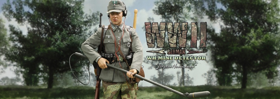 Jürgen Neumann - WWII German WH Mine Detector