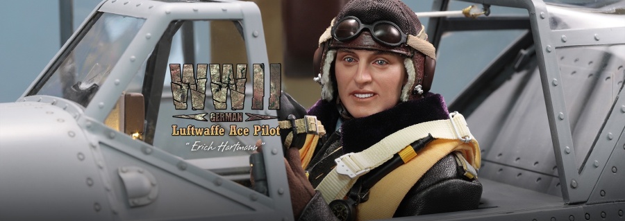 Erich Hartmann - WWII German Luftwaffe Ace Pilot - in 1/6 scale Erich Hartmann - WWII German Luftwaffe Ace Pilot - in 1/6 scale