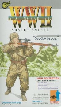 Svetlana - Stalingrad 42 - Sniper - real Hair