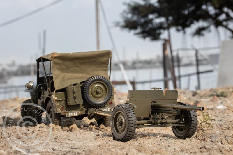 M3 37mm Anti-Tank-Gun - 1/6 scale