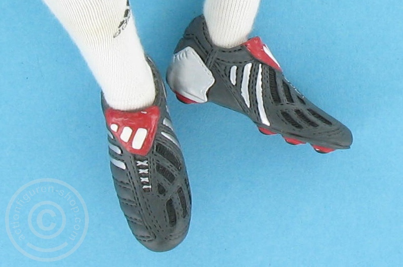 Sport-Sneaker - schwarz-grau-rot