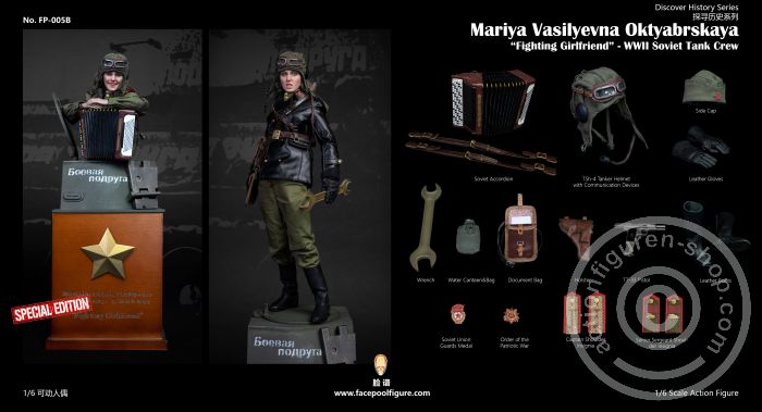 Mariya Oktyabrskaya - WWII Soviet Tank-Fighter - Special Version