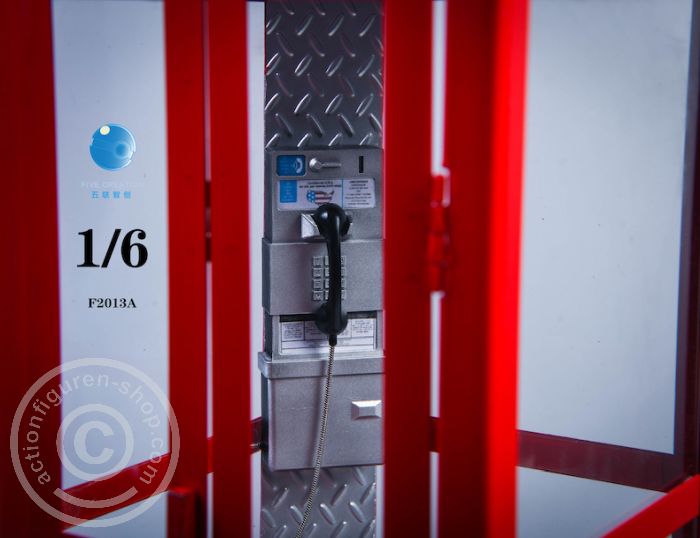 FTF2013-07 Telephone Booth - RED