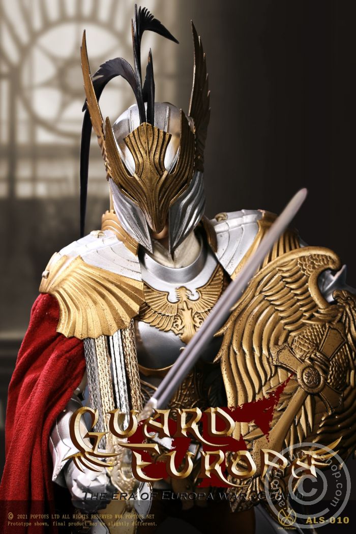 PTALS010-07 Eagle Knight Guard - Silver Armor Version