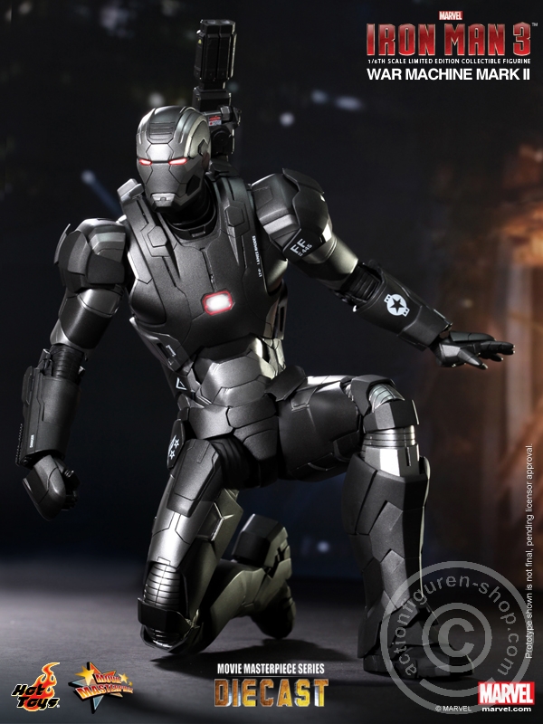 175126-06 Iron Man 3 - War Machine (Mark II) - Diecast - MMS198D03