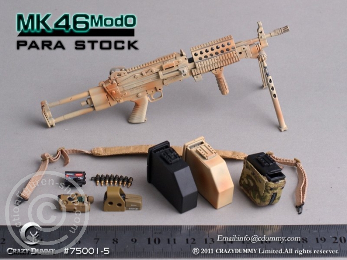 MK46MOD0-para stock - camouflage