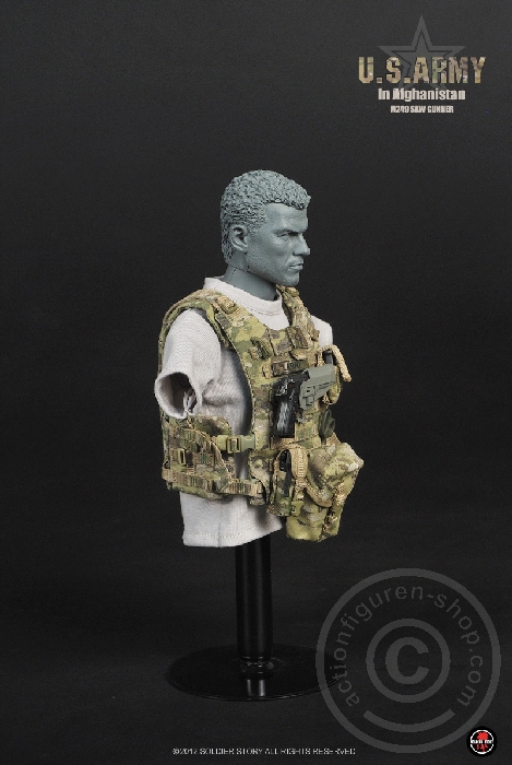 SSt068-55 U.S.Army in Afghanistan M249 SAW Gunner