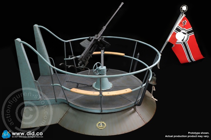 E60059ABCD-01 U-Boat Tower Diorama Set (20mm FLAK)
