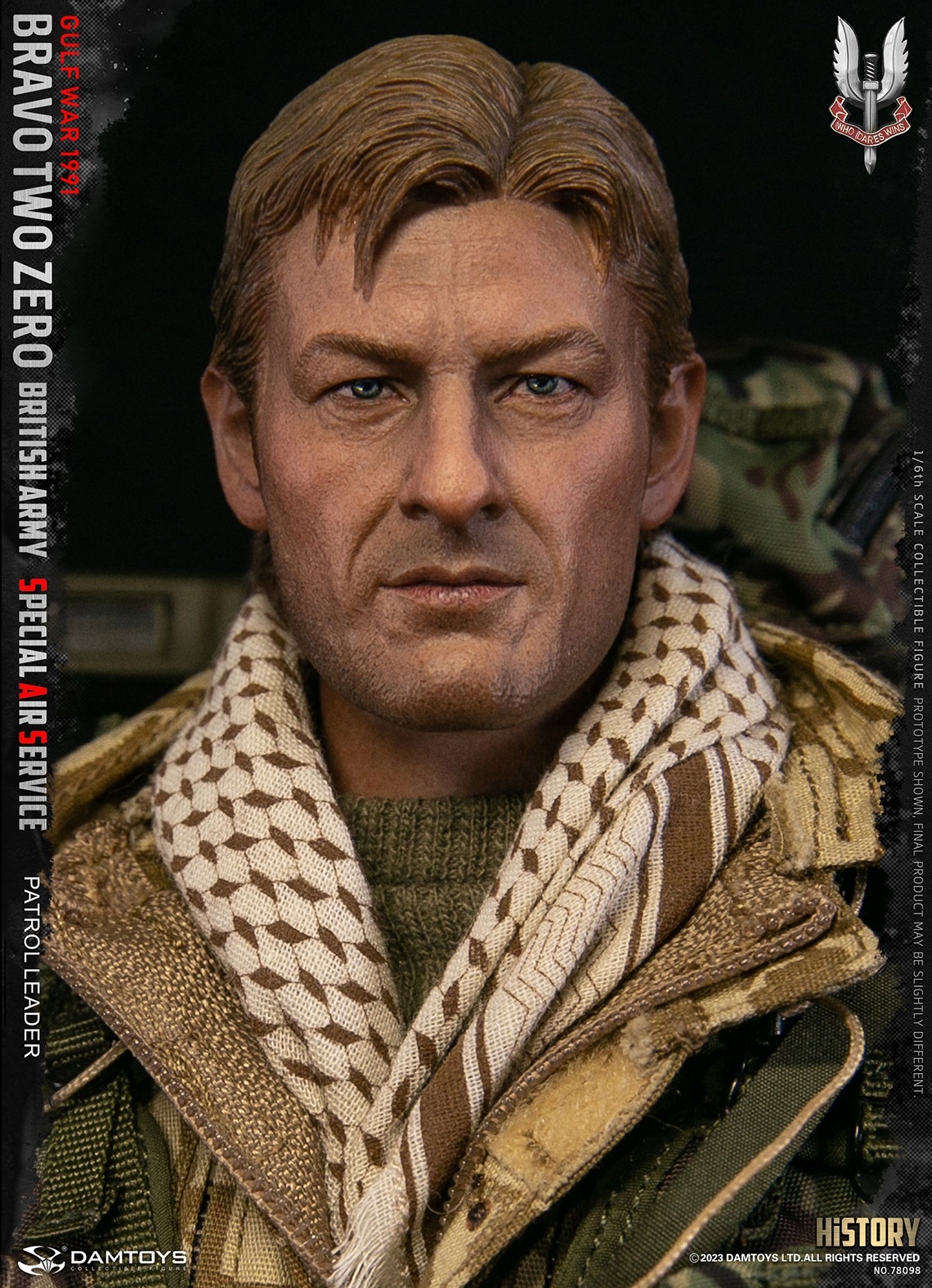 Bravo Two Zero - British Army Special Air Service (SAS) Patrol Leader - Gulf War 1991 - in 1/6 scale Bravo Two Zero - British Army Special Air Service (SAS) Patrol Leader - Gulf War 1991 - in 1/6 scale