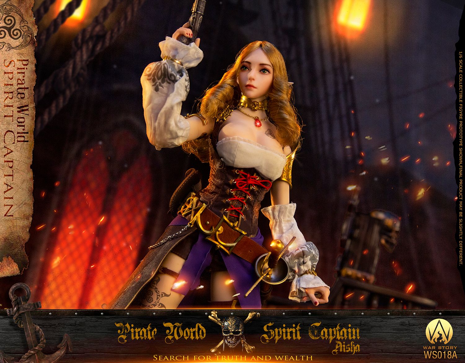 Spirit Captain Aisha - Pirate World Spirit Captain Aisha - Pirate World