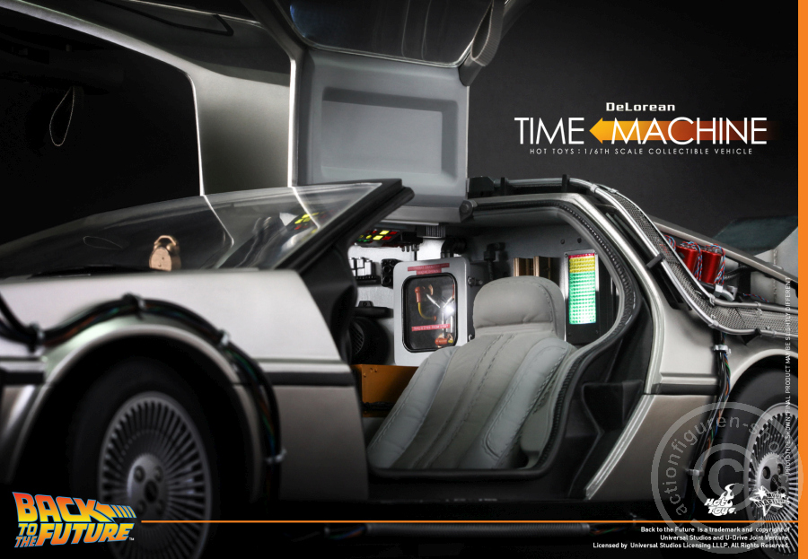 176178-05 Back to the Future - DeLorean Time Machine