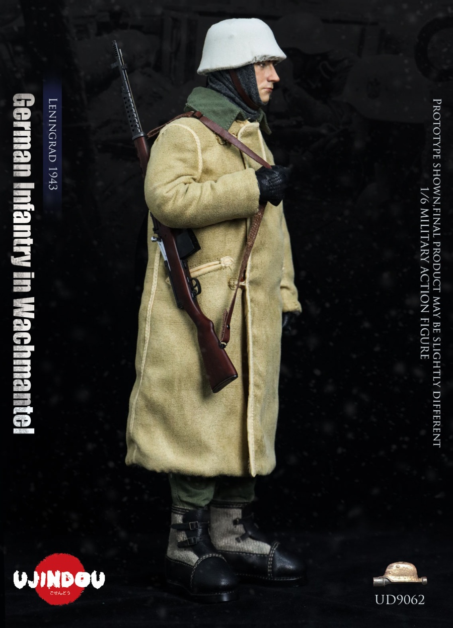 German Infantry - Wachmannschaft - w/ Wachmantel - Leningrad 1943 - in 1/6 scale
