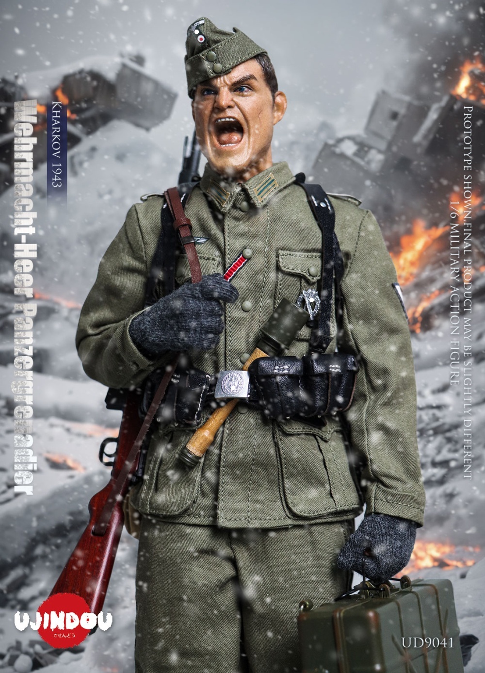 WWII Wehrmacht-Heer - Panzergrenadier - Kharkov 1943 - in 1/6 scale