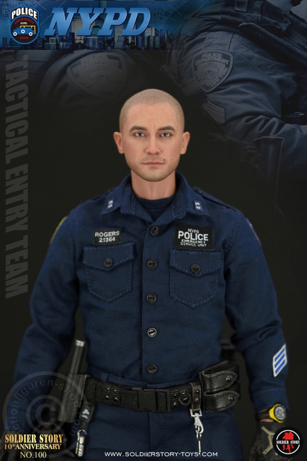 SSt100-34 NYPD - ESU - TACTICAL ENTRY TEAM