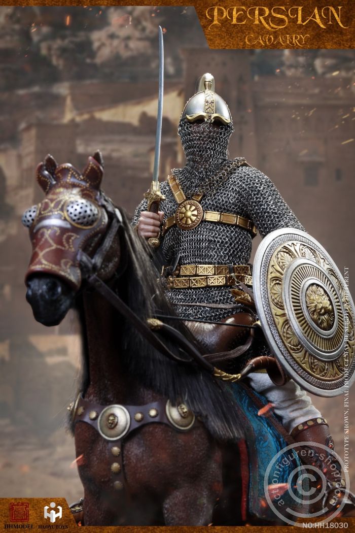 Imperial Legion-Persian Cavalry (Man and Horse Set)