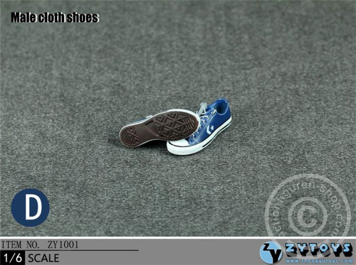 Male Sneakers - blue
