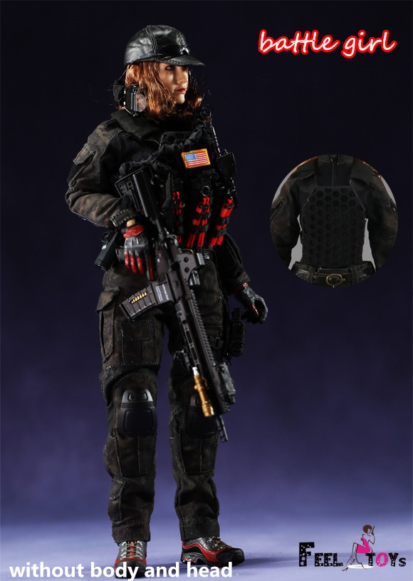 FT007-06 Battle Girl - Outfit and Weapon Set