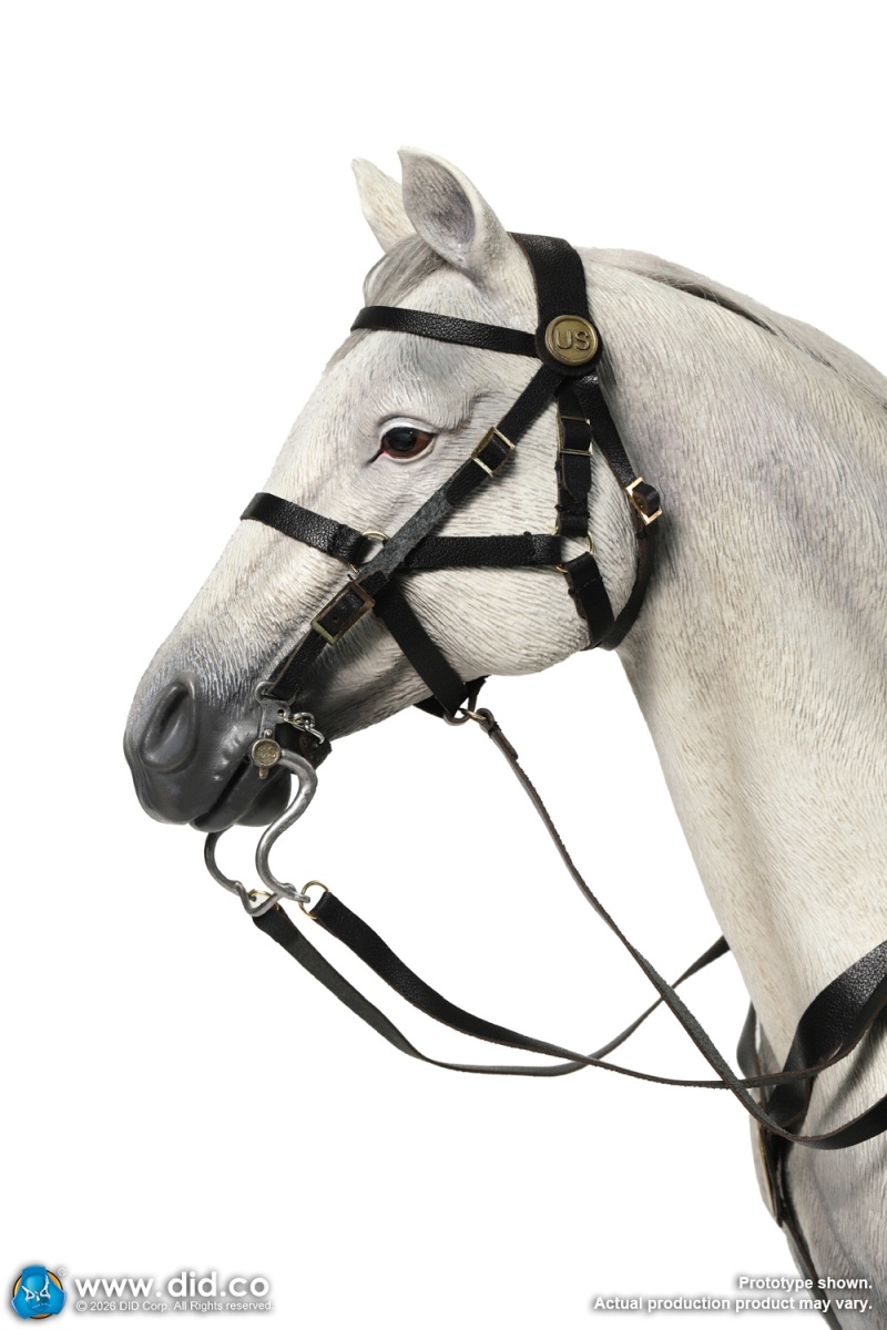 Civil War White War Horse (Standing) - 1/6 scale