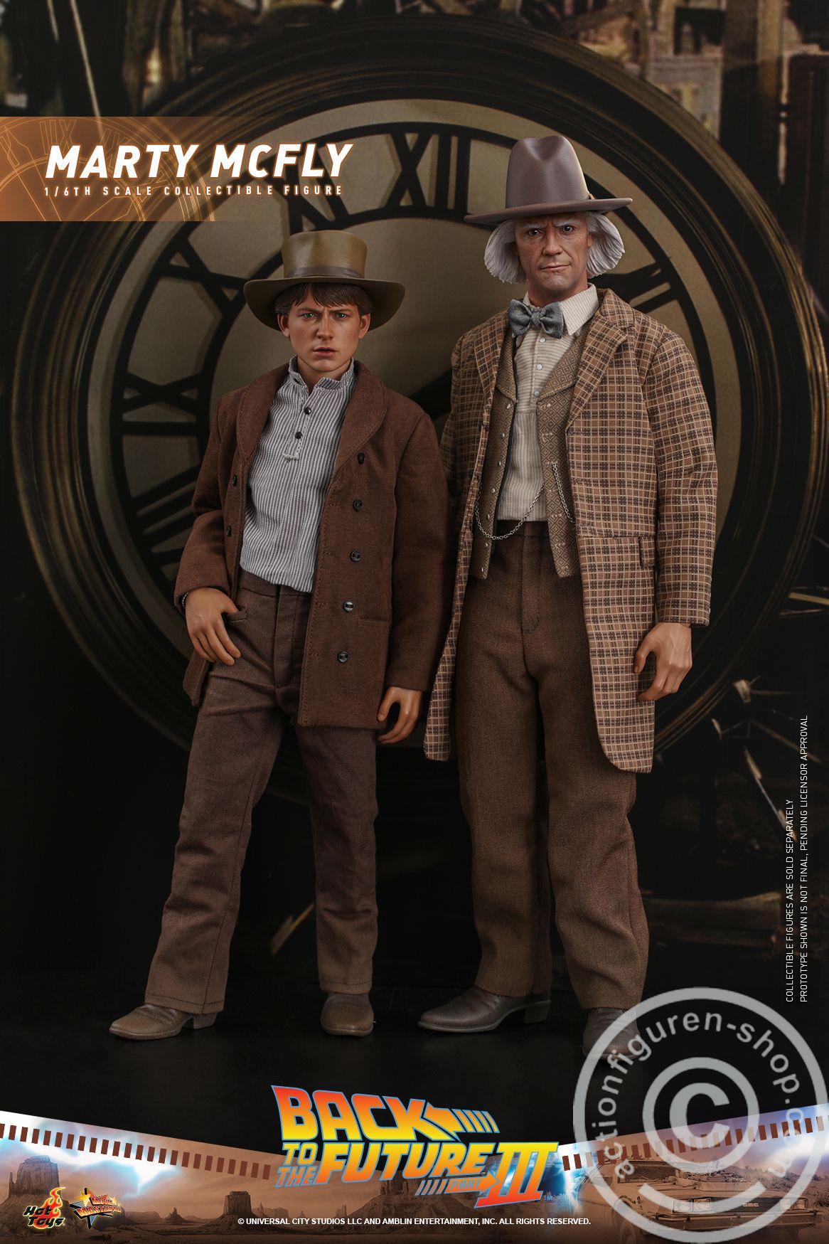 Back To The Future Part III - Marty McFly - MMS616 Back To The Future Part III - Marty McFly - MMS616