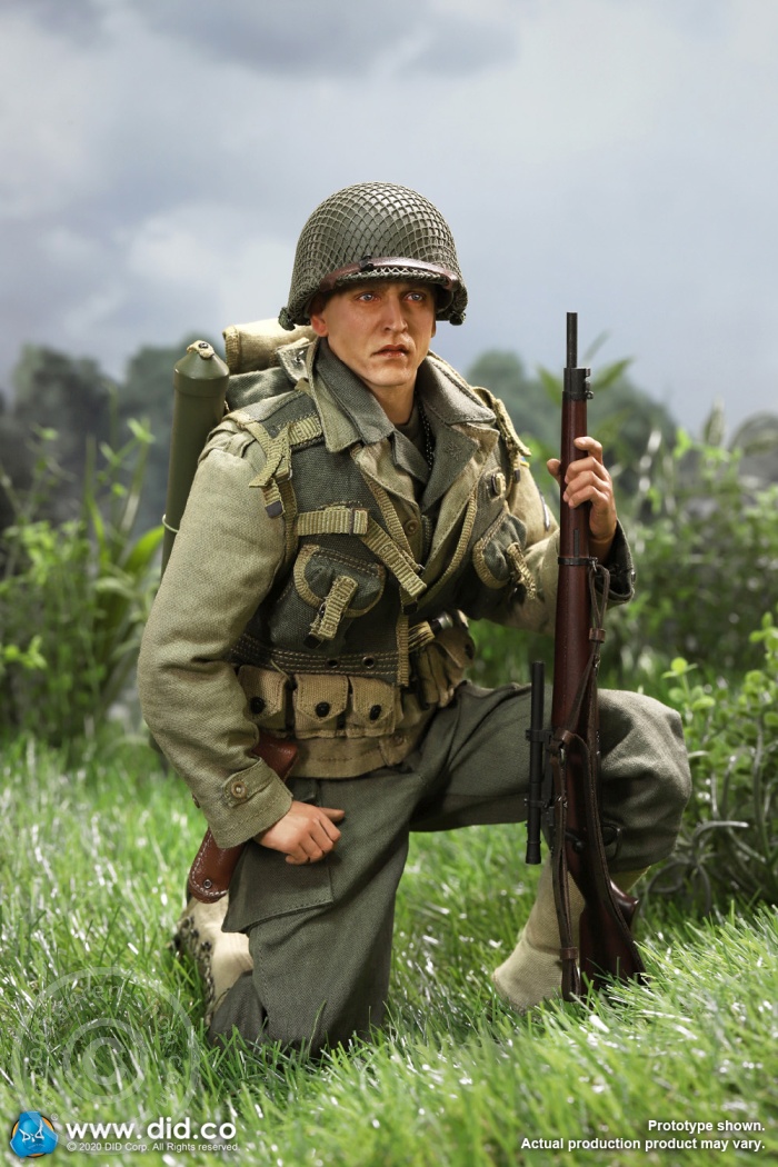 80144-30 Private Jackson - WWII US 2nd Ranger Battalion