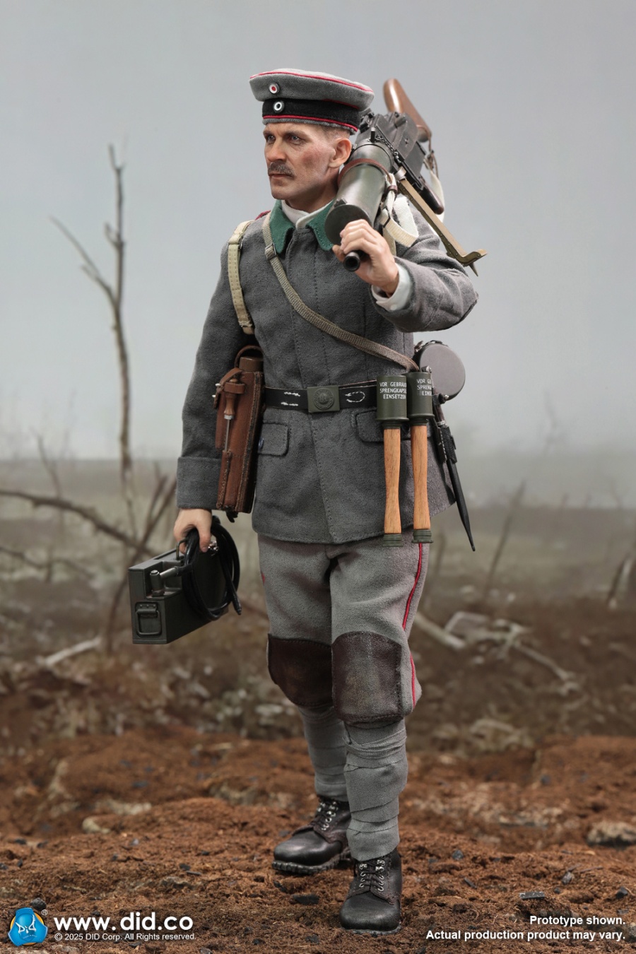 Arthur - WWI German MG08 Machine Gunner – in 1/6 scale Arthur - WWI German MG08 Machine Gunner – in 1/6 scale