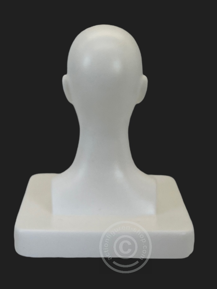 Bust13-03 Mannequin Head Stand - white