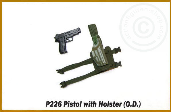 P226 Pistole mit Holster