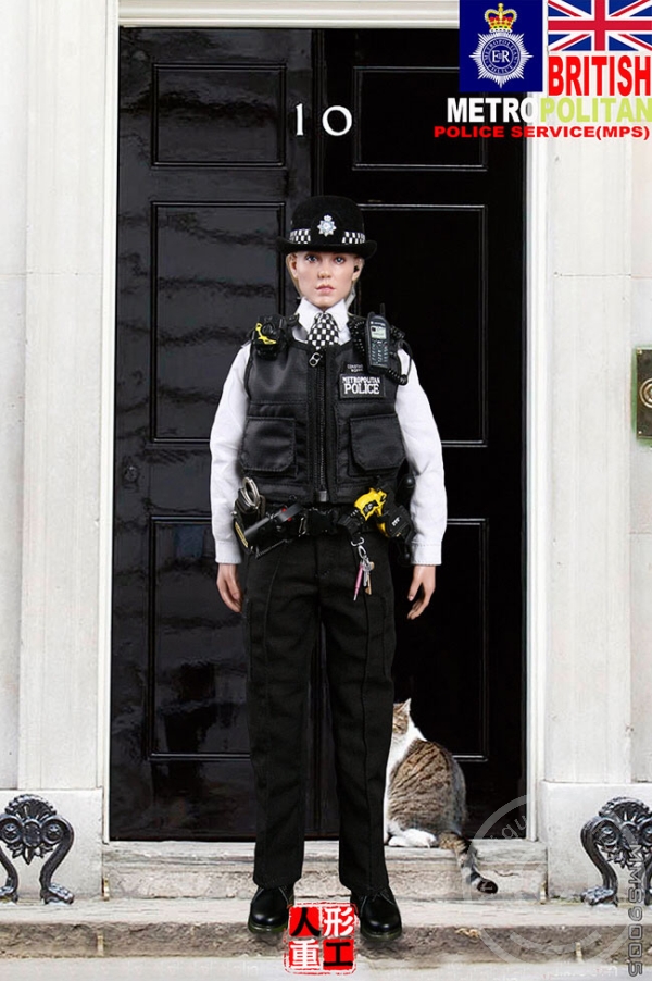 British Metropolitan Female Police Officer