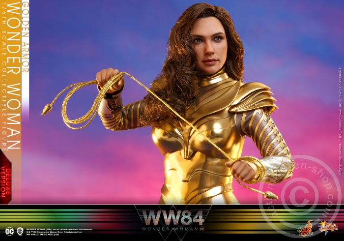 605412-19 Wonder Woman 1984 - Golden Armor Wonder Woman (Deluxe Version) - MMS578
