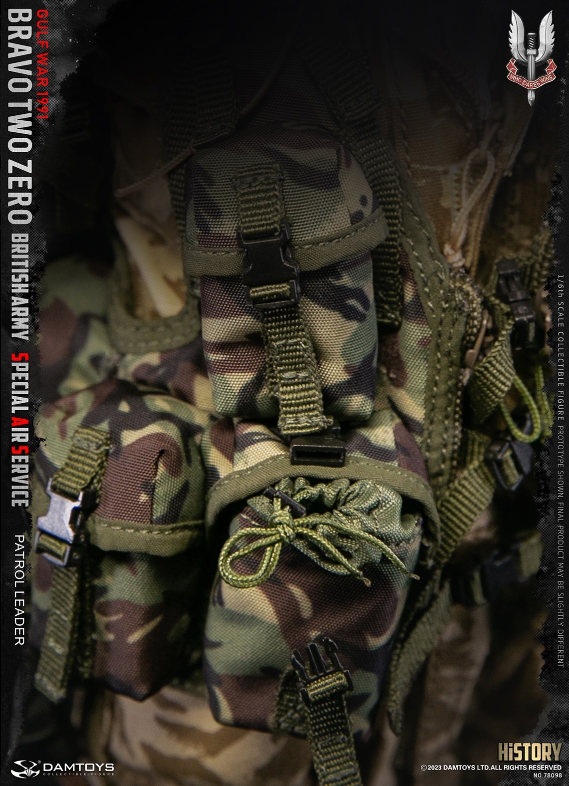 Bravo Two Zero - British Army Special Air Service (SAS) Patrol Leader - Gulf War 1991 - in 1/6 scale Bravo Two Zero - British Army Special Air Service (SAS) Patrol Leader - Gulf War 1991 - in 1/6 scale