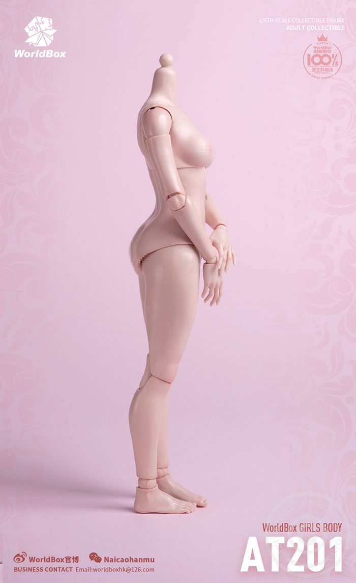 Girl Body - Body color: Fair (Pale)