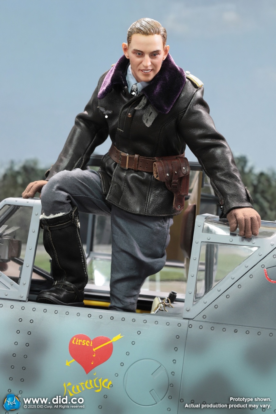 Erich Hartmann - WWII German Luftwaffe Ace Pilot - in 1/6 scale Erich Hartmann - WWII German Luftwaffe Ace Pilot - in 1/6 scale
