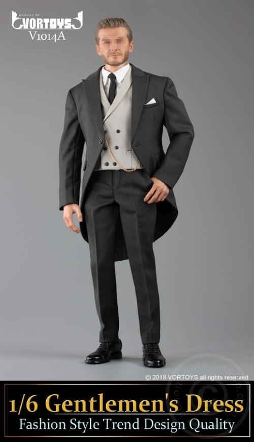 Gentlemen´s Dress Set - dark-grey