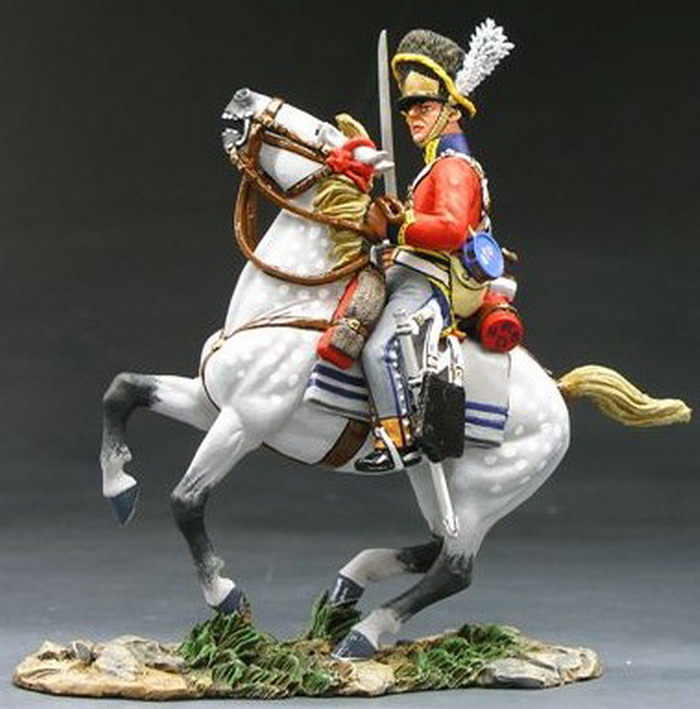 Scots Grey on a Rearing Horse