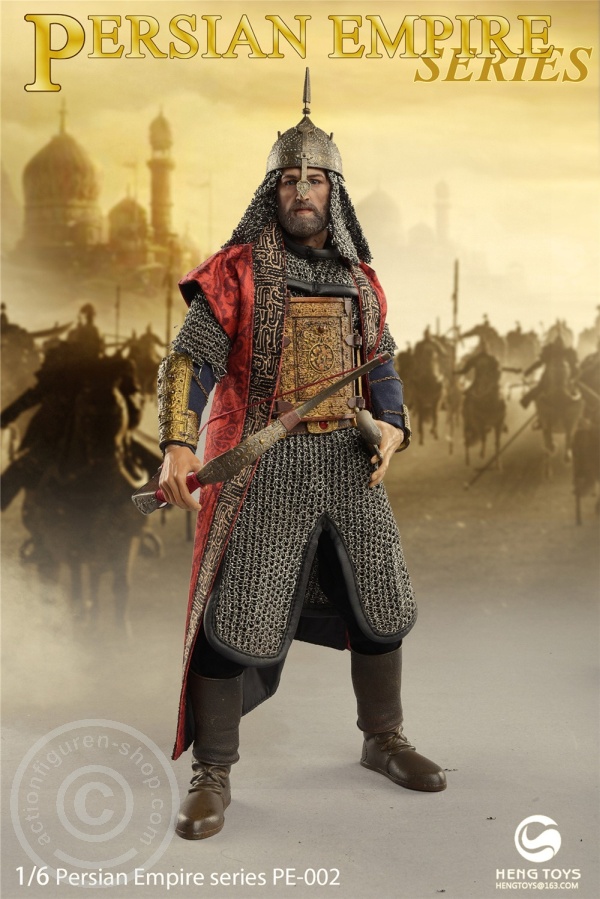 HTPE002-06 Persian Empire - Elephant Soldier Captain