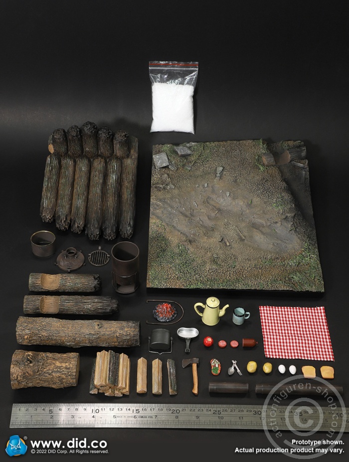 60067-16nqJirLJoQpSM4 Stove Diorama - WWII German Army