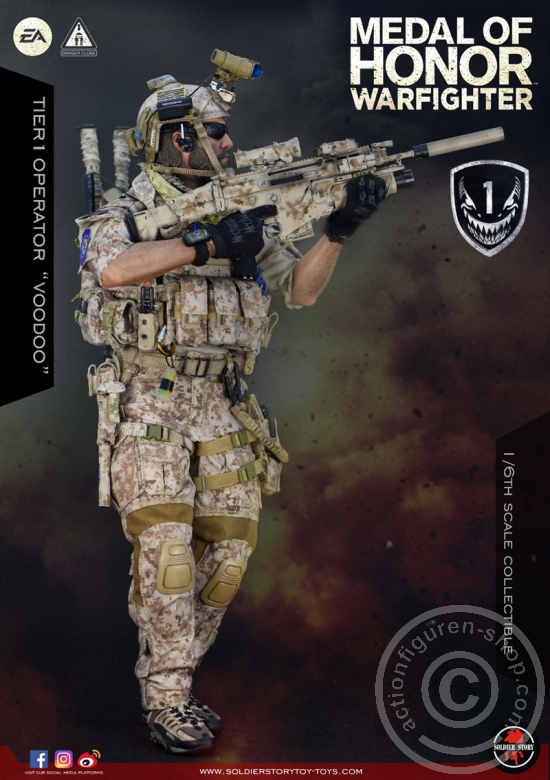SST106-03 Medal Of Honor Navy SEAL Tier One - Operator "Voodoo"