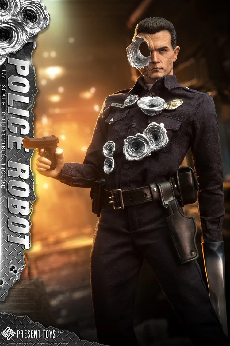 Police Robot - Terminator T-1000 - in 1/6 scale