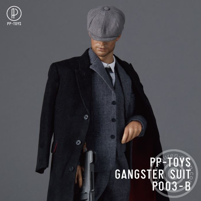 Gangster Suit - Peaky Blinders Set - grey