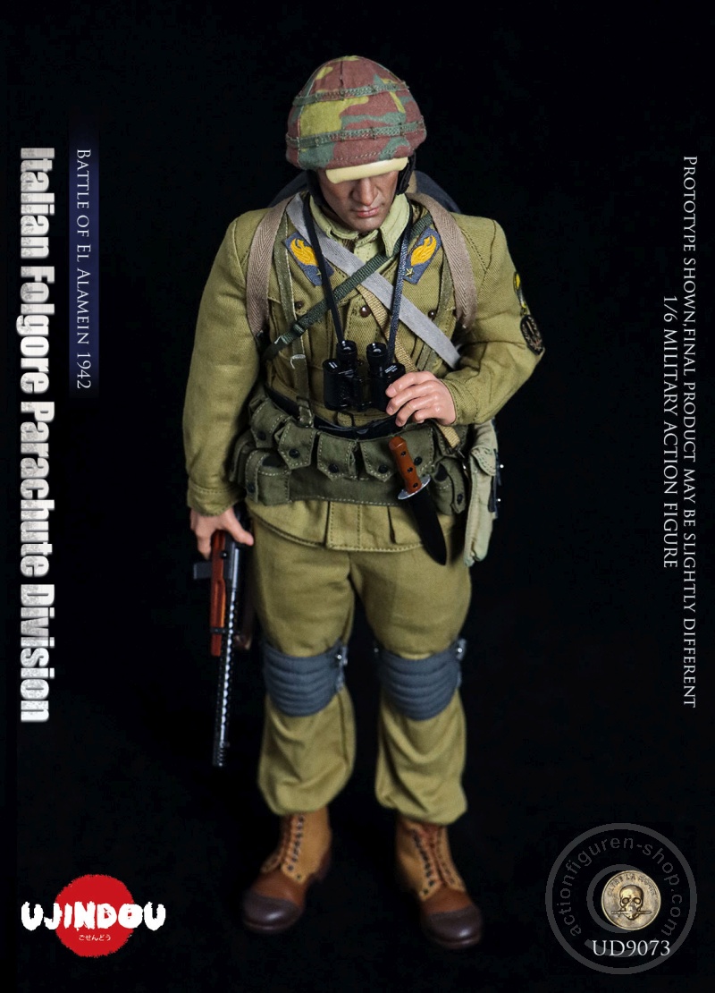 Italian Folgore Parachute Division - Battle of El Alamein 1942 - in 1/6 scale