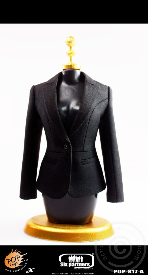 PTx17A-13 MI6 Female Agent - Black Suit