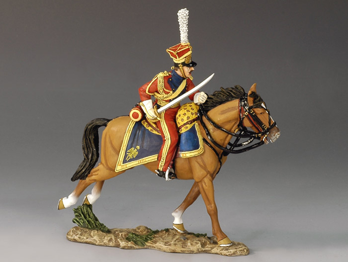 Charging Dutch Lancer Officer
