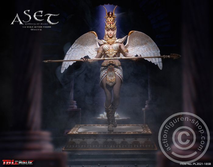 PL2021-185B-04 Aset Goddess of Magic - White Version
