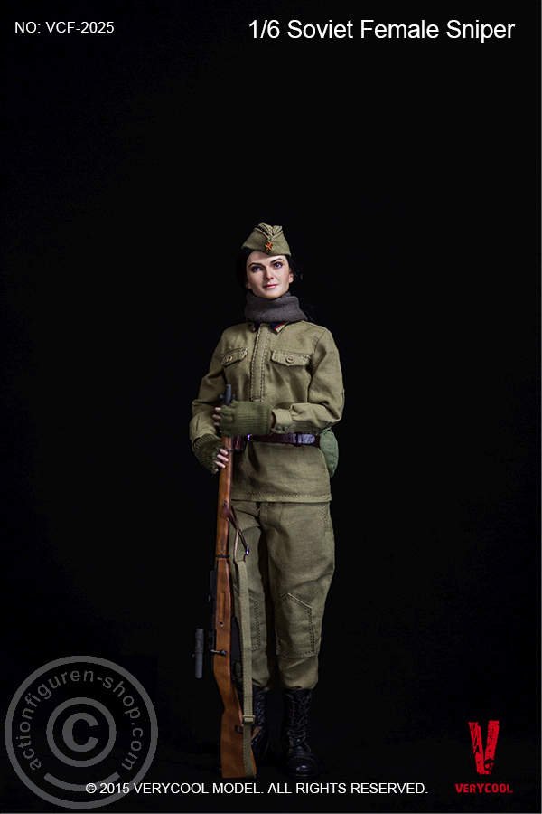 Soviet Red Army Female Sniper