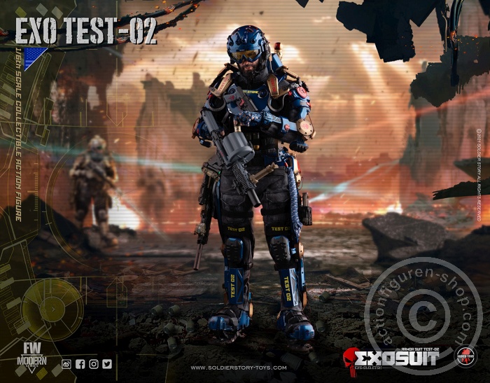 EXO SKELETON - Armor Suit Test-02 EXO SKELETON - Armor Suit Test-02