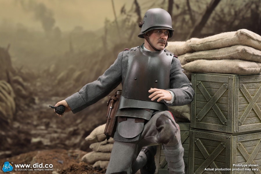 Arthur - WWI German MG08 Machine Gunner – in 1/6 scale Arthur - WWI German MG08 Machine Gunner – in 1/6 scale