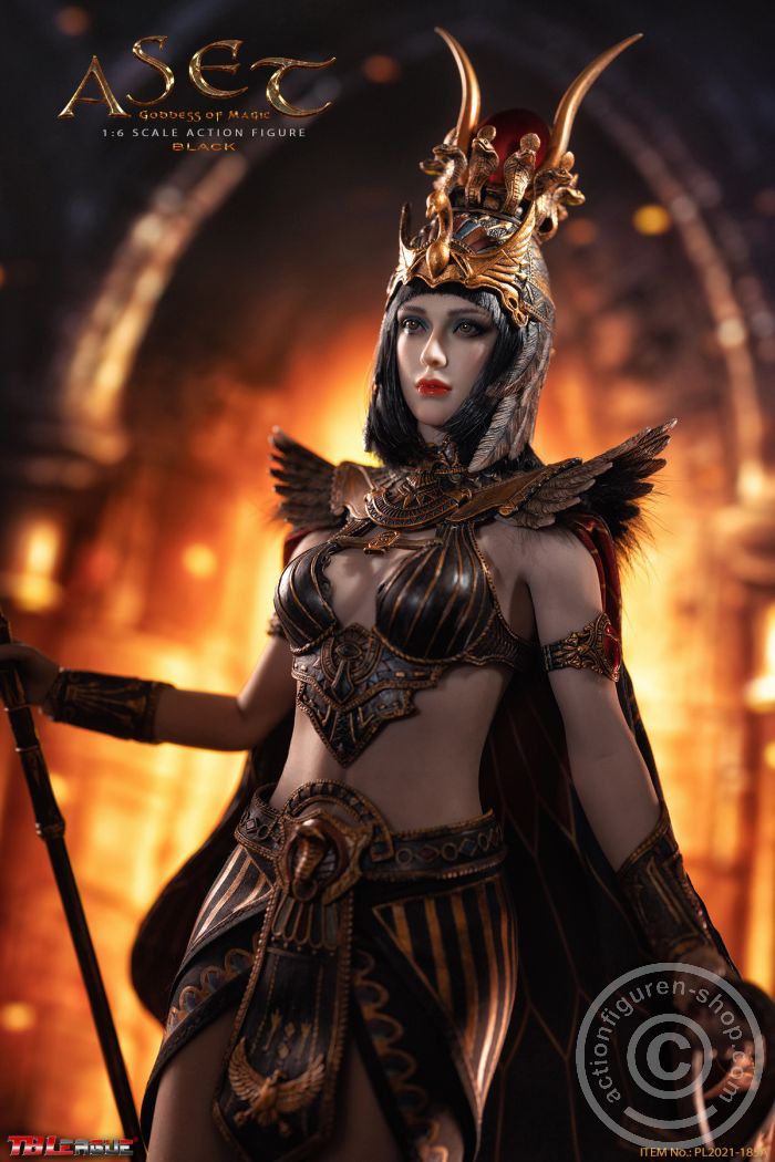 PL2021-185A-04 Aset Goddess of Magic - Black Version
